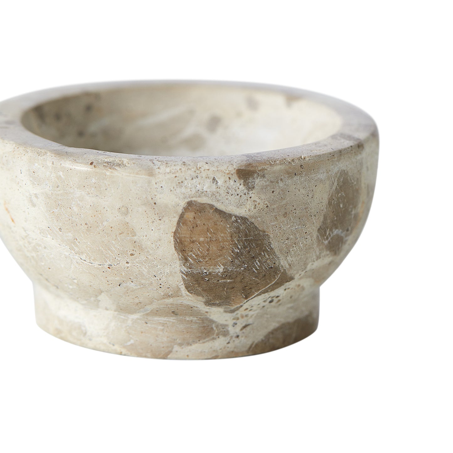 Dip bowl made of marble "Meta"