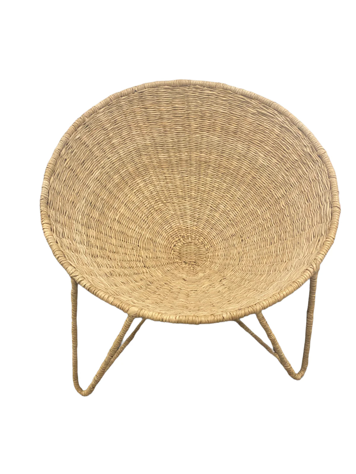 Hand-woven shell chair “Mozambique”