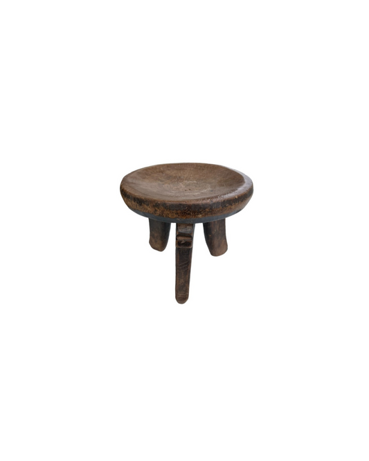 Hocker "Tonga" - handgeschnitzt