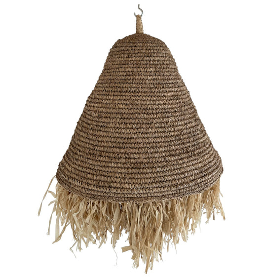 Lampenschirm mit Fransen "Bali"