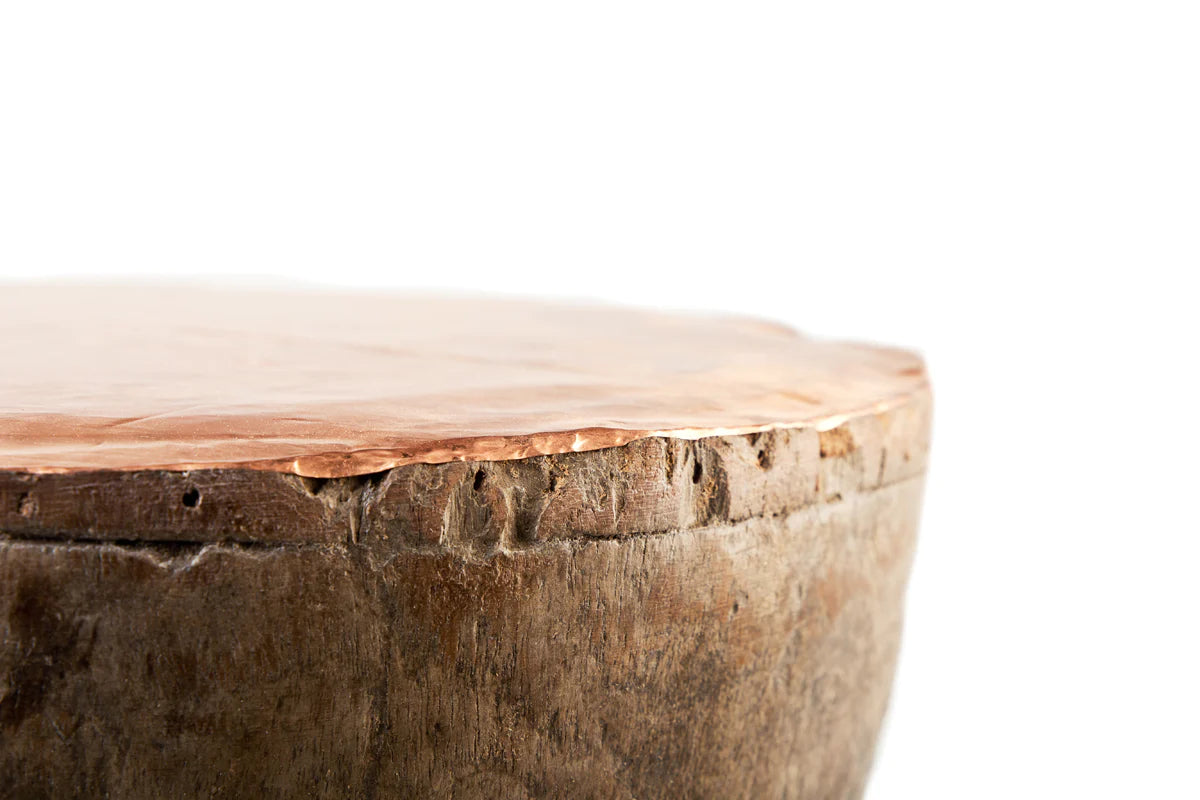 African Grain Stomper "Copper", Beistelltisch