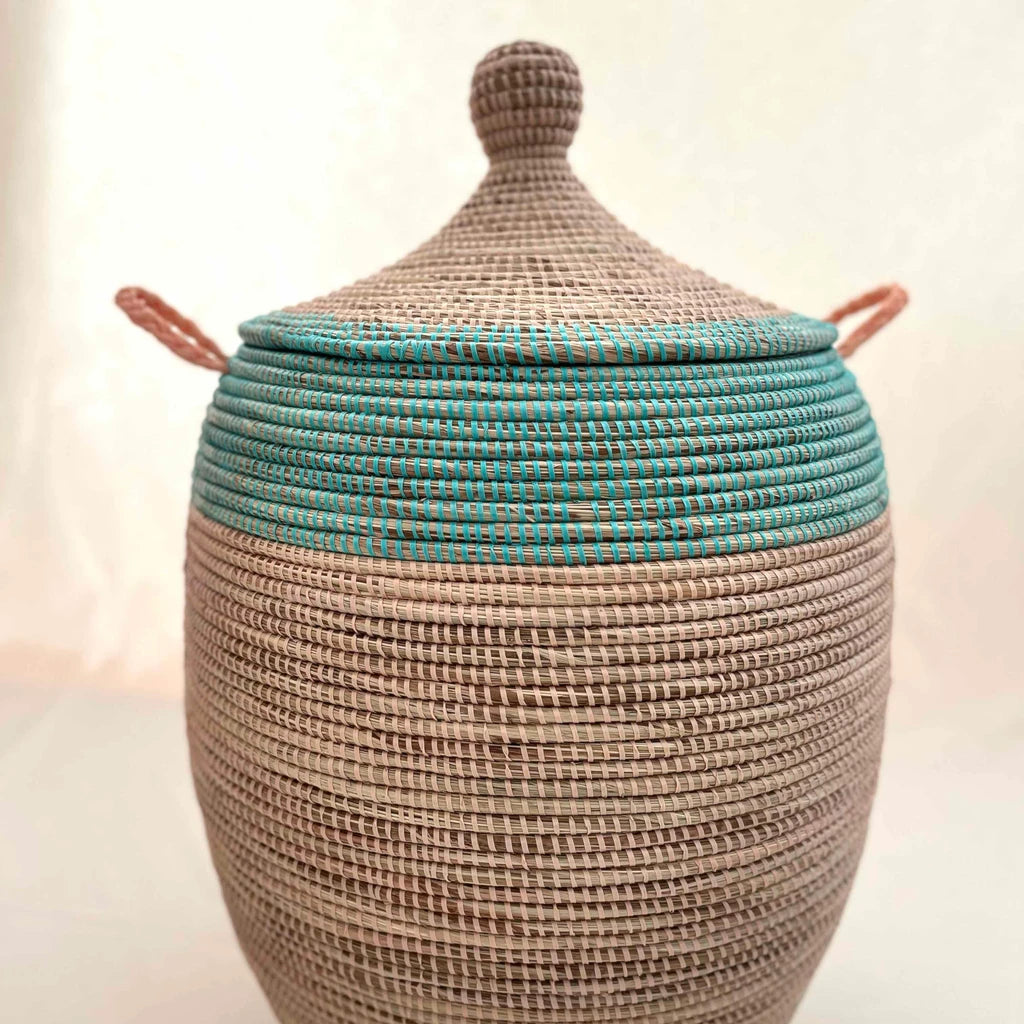 Seegraskorb "Blau"