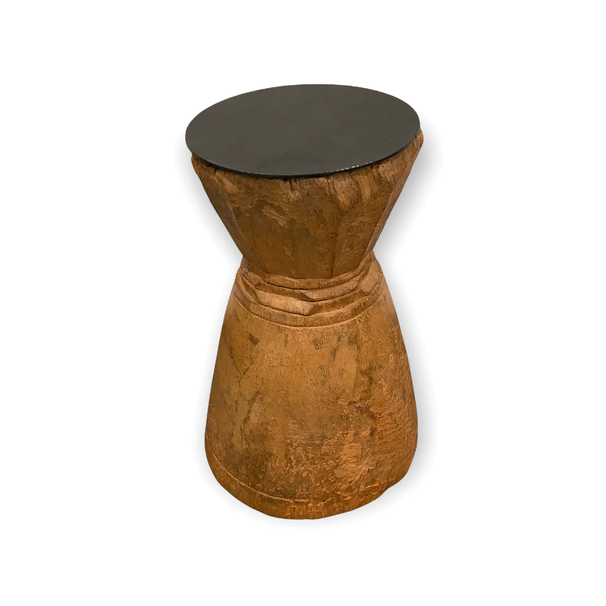 African Grain Stomper "Steel", Beistelltisch