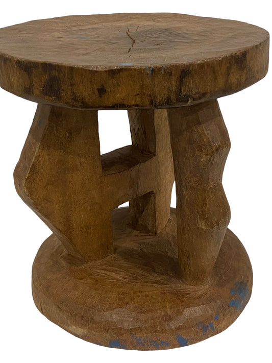 Hocker "Tonga" - handgeschnitzt