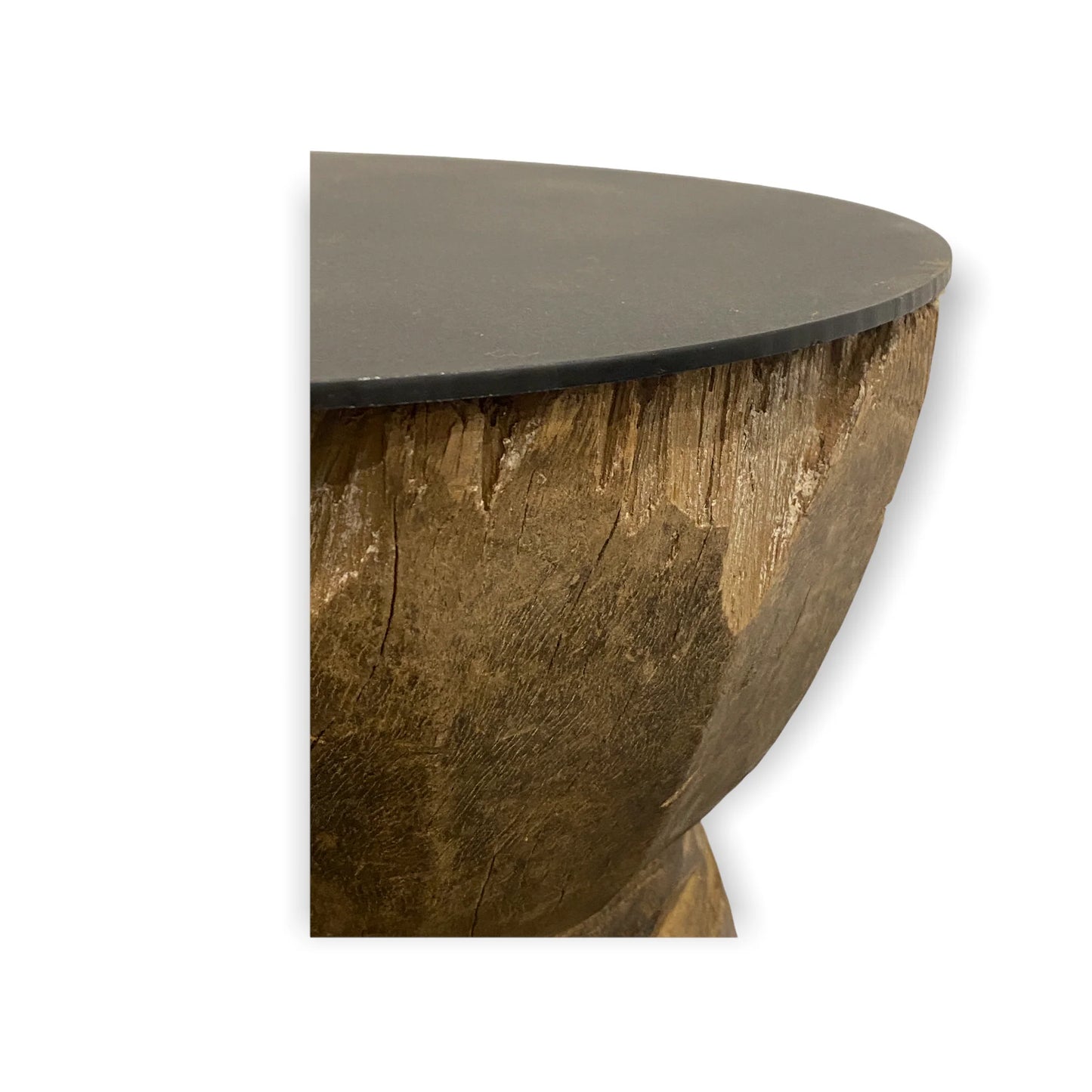 African Grain Stomper "Steel", Beistelltisch