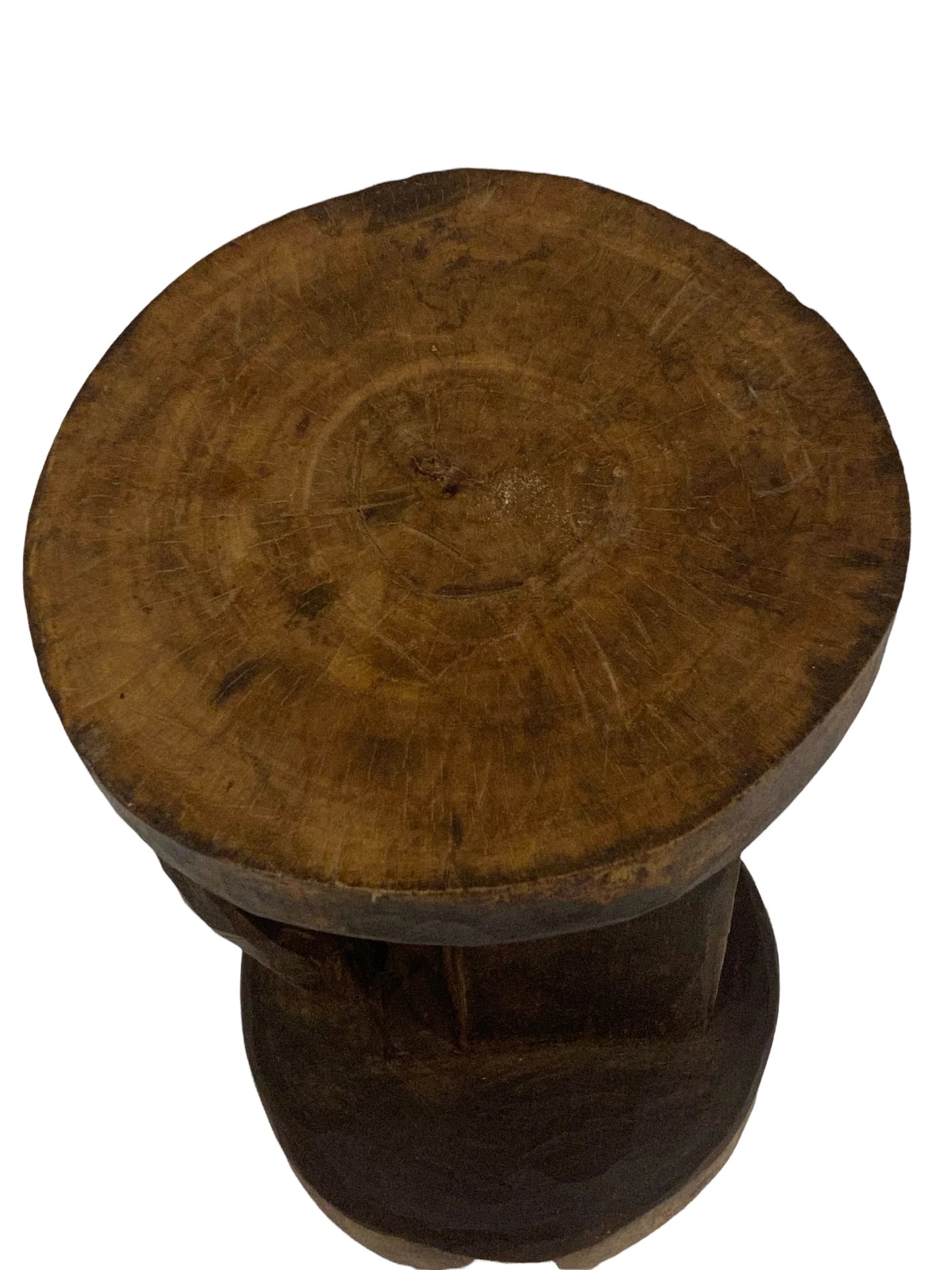 Hocker "Tonga" - handgeschnitzt