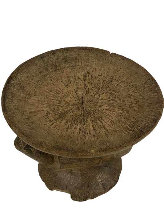 Hocker "Tonga" - handgeschnitzt