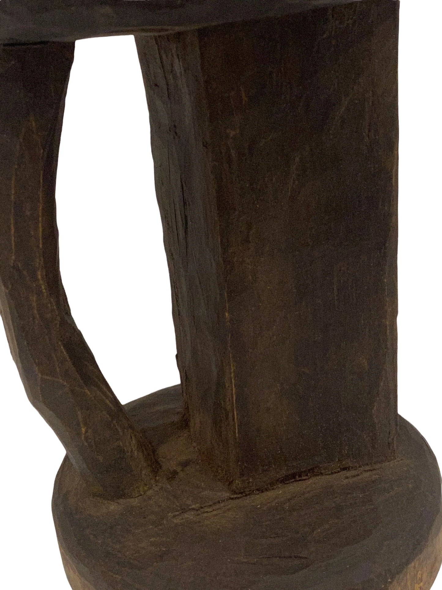 Hocker "Tonga" - handgeschnitzt
