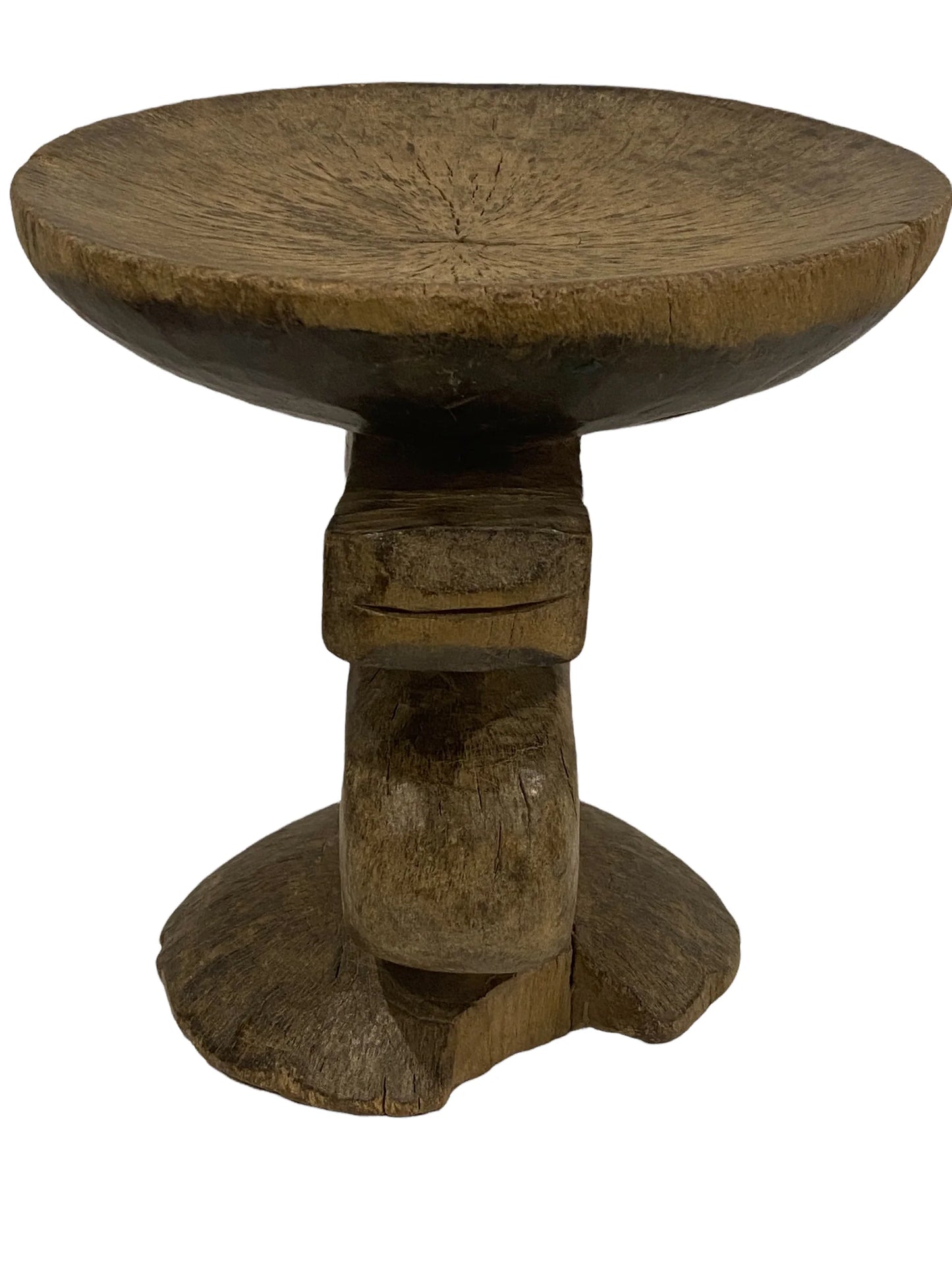 Hocker "Tonga" - handgeschnitzt