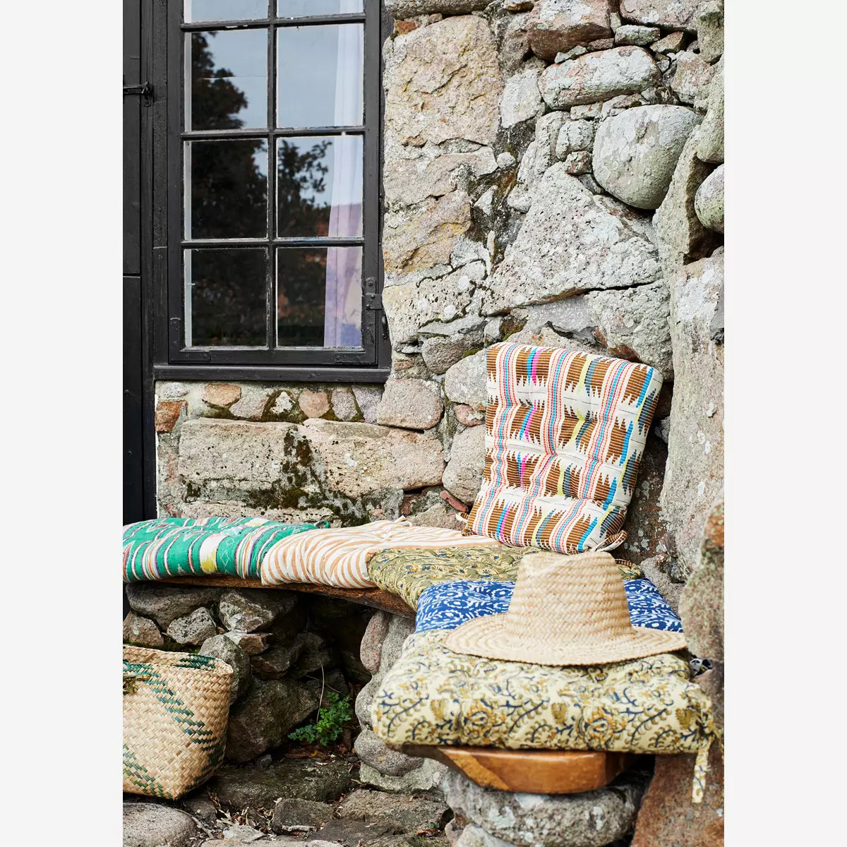Seat cushion "Stripes"