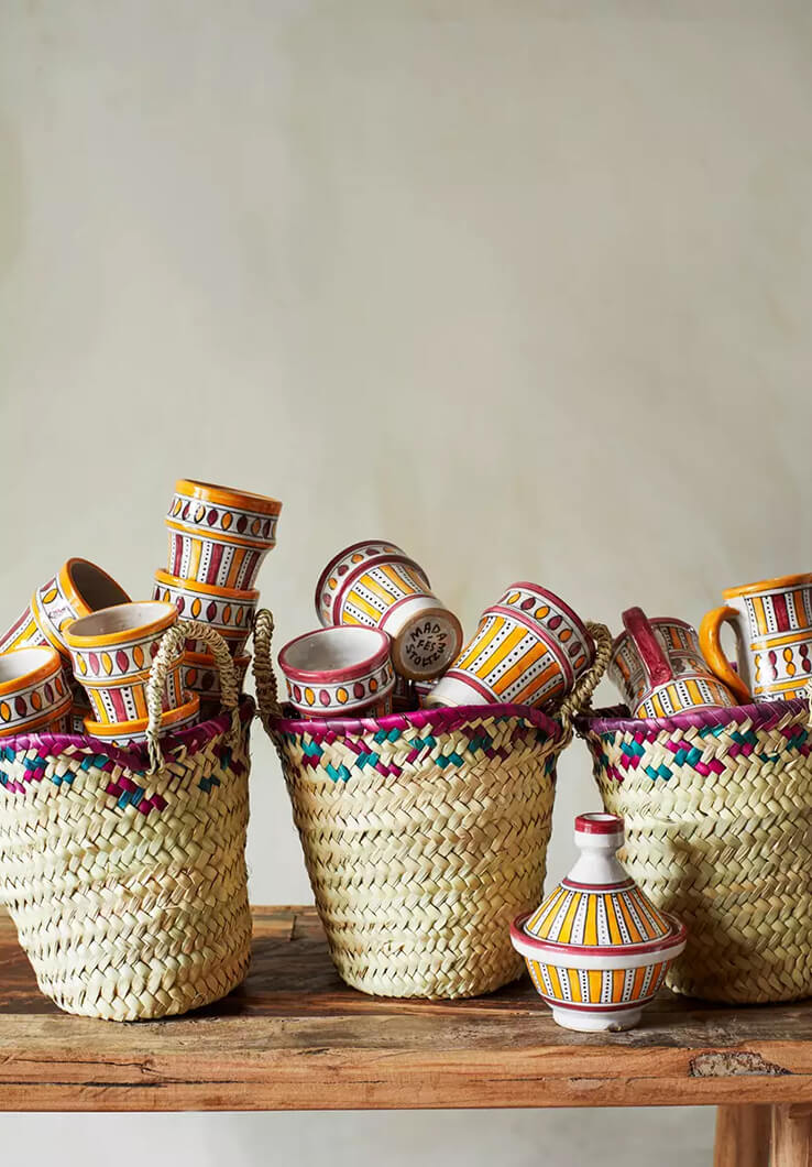 Steingut Tagine "Morocco"