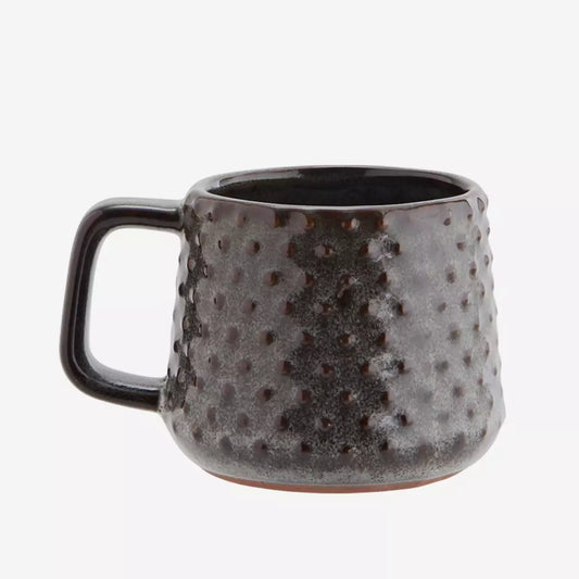 Steingut Tasse "Dots"